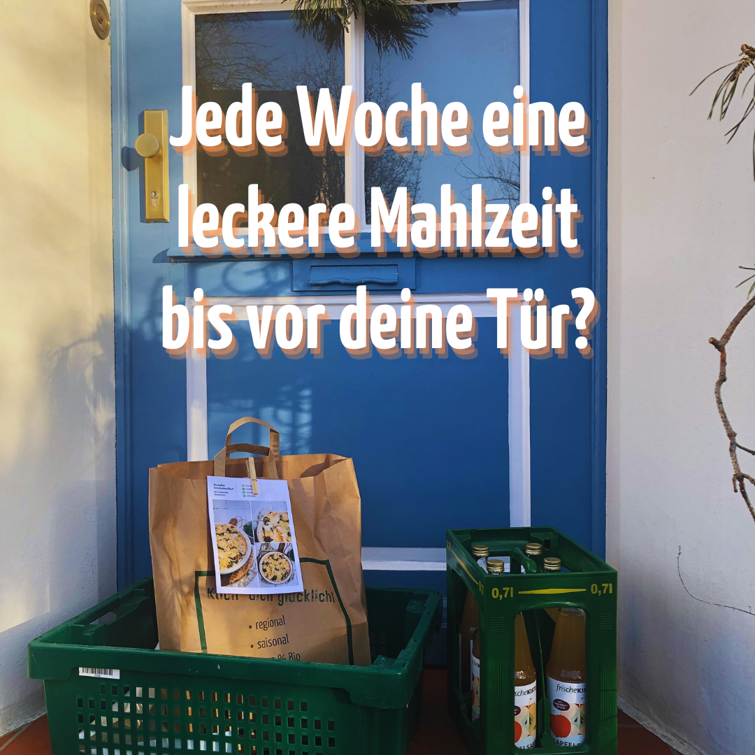 frischeKISTE Kochkiste an der Haustür